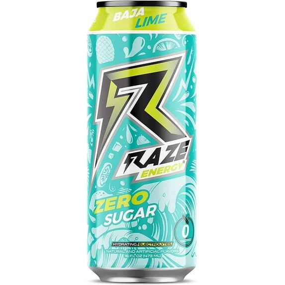 RAZE ENERGY 12/16oz - BAJA LIME