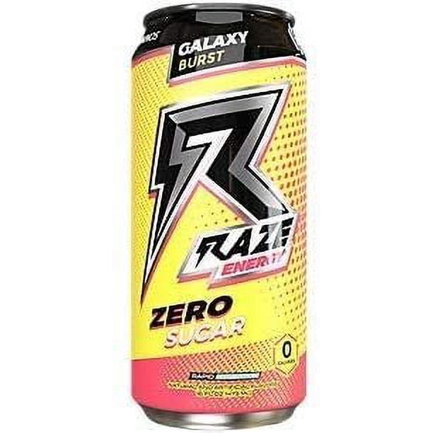 RAZE ENERGY 12/16oz - GALAXY BURST for Office Breakroom - Walmart