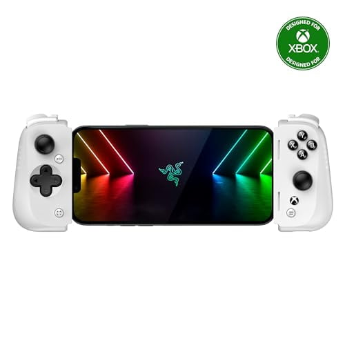 RAZER KISHI V2 MOBILE GAMING CONTROLLER FOR IPHONE RZ06-04190200-R3U1 - WHITE