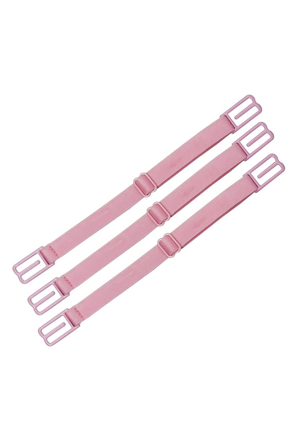 RAZOR Bra Strap Clips Holder Womens (Pink -3 Pack)