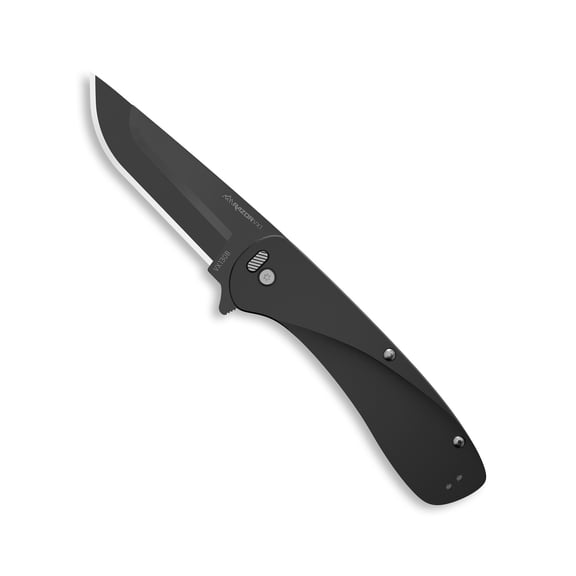 Outdoor Edge Razor VX1 with Black Anodized Aluminum with Spring Assisted Opening