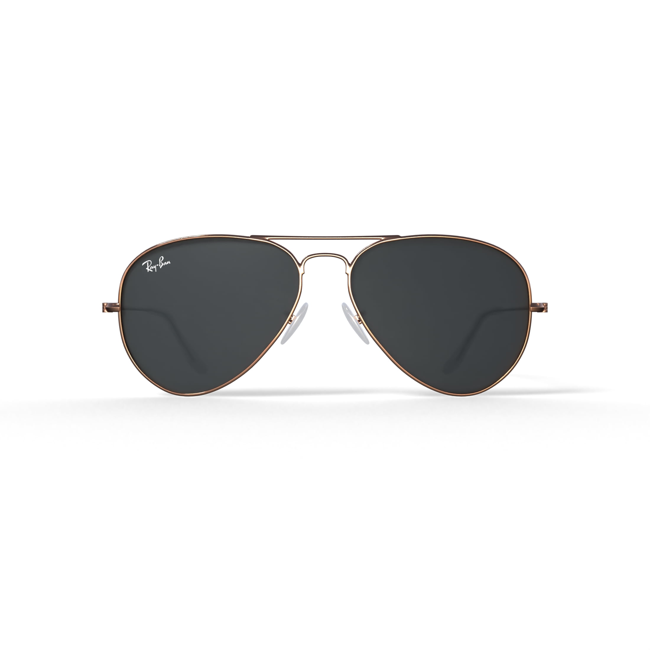 Authentic Ray-Ban Aviator Sunglasses in Black - UNISEX Vintage Authentic B&L Ray Ban Black Frame Aviator Sunglasses  main image 2
