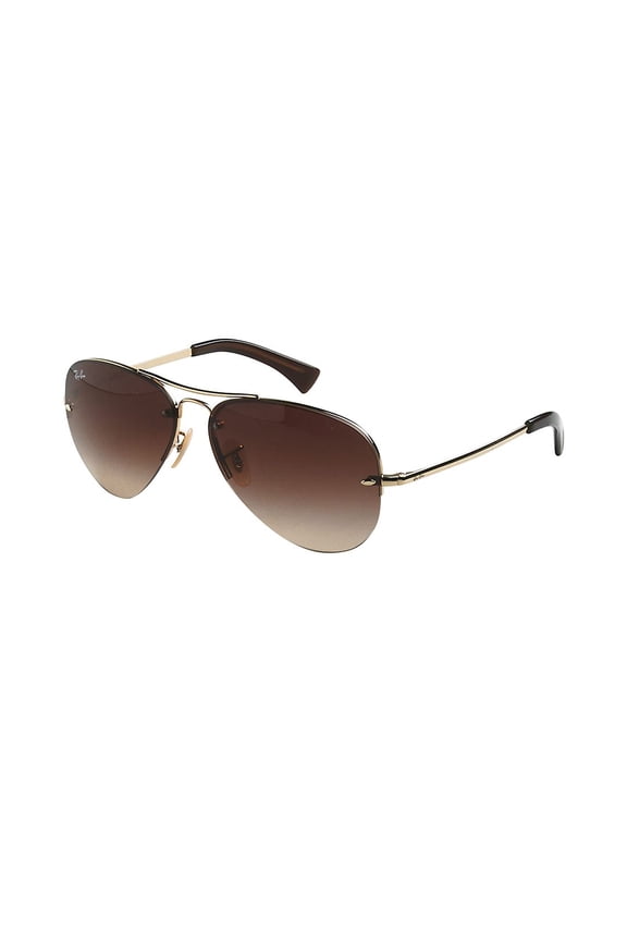RB3449 59MM Semi-Rimless Aviator Sunglasses