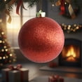 thumbnail image 1 of RBCKVXZ 120mm/4.7 Inch Shiny Red Christmas Ball Ornaments, Christmas Hanging Plastic Shatterproof Ball Ornaments for Xmas Trees, Wedding Party, Holiday Decoration, 1 of 6