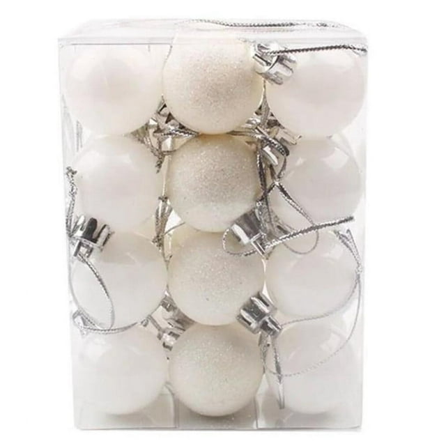 RBCKVXZ 24Pcs Christmas Tree Balls Ornaments for Xmas Christmas Tree