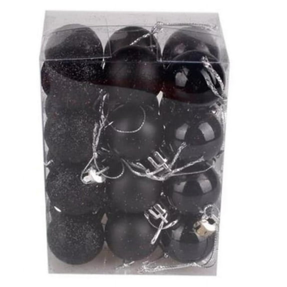 RBCKVXZ 24Pcs Christmas Tree Balls Ornaments for Xmas Christmas Tree 30mm/1.18" Shatterproof Christmas Decorations Hanging Bulbs for Holiday Wedding Party Christmas Gifts on Clearance