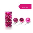 thumbnail image 1 of RBCKVXZ 24Pcs Christmas Tree Balls Ornaments for Xmas Christmas Tree 30mm/1.18" Shatterproof Christmas Decorations Hanging Bulbs for Holiday Wedding Party Christmas Gifts on Clearance, 1 of 6