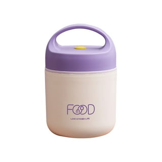 Thermal Lunch Box Bento Lunch Box with Stainless Steel Thermal Insulation, Stuffygreenus 1 Layer of Food Containers Leak Proof for Kids, Adult Keep