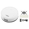 thumbnail image 1 of Summer Savings! RBCKVXZ 400mAh Robot Vacuum, Smart Sweeping Robot Sweeping and Mopping Cleaning Machine, USB Charging Cordless Vacuum, Mini Vacuum Cleaners for Home, Cleaning Supplies, 6.3Inch, White, 1 of 1