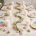 thumbnail image 1 of RBCKVXZ 5 Ft Long Easter Garland with Eggs Spring Mixed Artificial Garland Farmhouse Hanging Rustic Easter Garlands Decor for Front Door Kitchen Fireplace Home Indoor Outdoor, 1 of 6