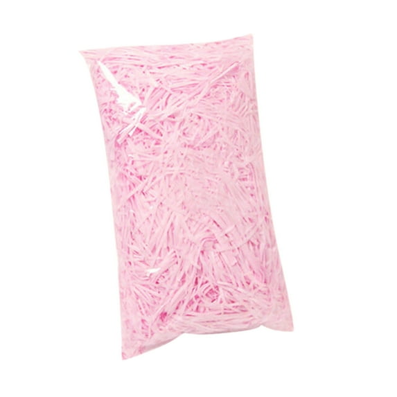 RBCKVXZ Basket Grass,Crinkle Cut Tissue Paper,Recyclable Crafts Shred Confetti Raffia Paper Filler,For Valentines Gift Box Wrapping Packing Filling,150g/5.29oz Party Decoration (light pink)