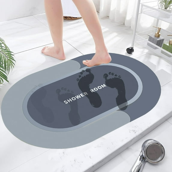 RBCKVXZ Bathroom Rugs Super Absorbent Quick Dry Non Slip Backing Washable Bathroom Floor Mats Shower Rug for Shower Room, Bathroom Rugs In Front Of Bathtub