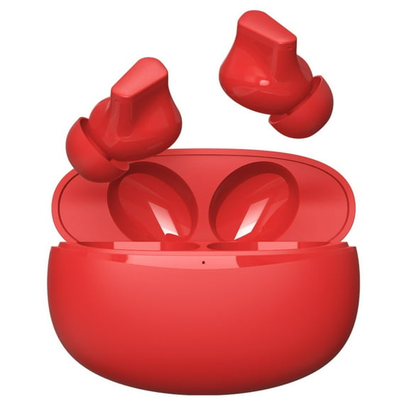 RBCKVXZ Bluetooth 5.2 Wireless Earbuds Low-power Noise Cancellation Binaural Stereo HD Sound Quality for Sports / Office Birthday Gifts, Red