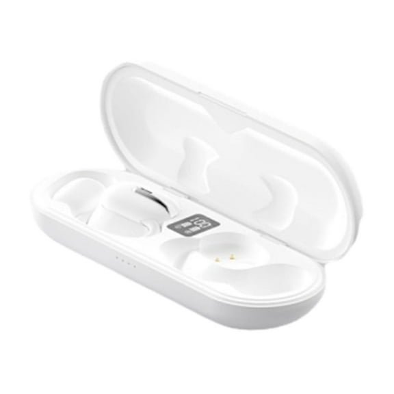RBCKVXZ Bluetooth Headset Wireless Not In-ear Integrated Battery Life Up to 36H High Definition Noise Cancellation Call Directional Sound Transmission Birthday Gifts, White