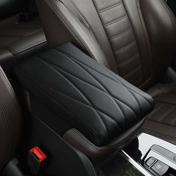 RBCKVXZ Car Seat Cushion Layer Armrest Cushion Memory Cotton Mesh Red Style