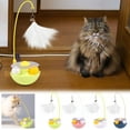 thumbnail image 1 of RBCKVXZ Cats Toys 4 In 1 Interactive Cats Toys For Indoor Cats Track Balls With Balls Mint Balls For Oral Care Exercise Toys For All Breeds, 1 of 7