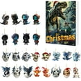 thumbnail image 1 of RBCKVXZ Christmas Advent Calendar 2025: 24Pcs Christmas Countdown Calendar, Acrylic Christmas Hanging Ornament, Christmas Gifts For Tree Decorations (R), 1 of 5