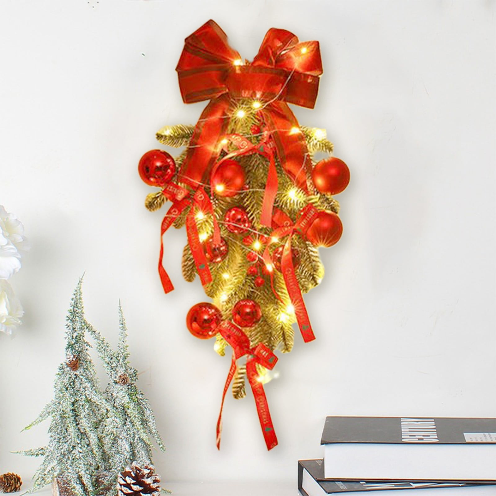 RBCKVXZ Christmas Decorations Indoor, Christmas Swags for Decorating