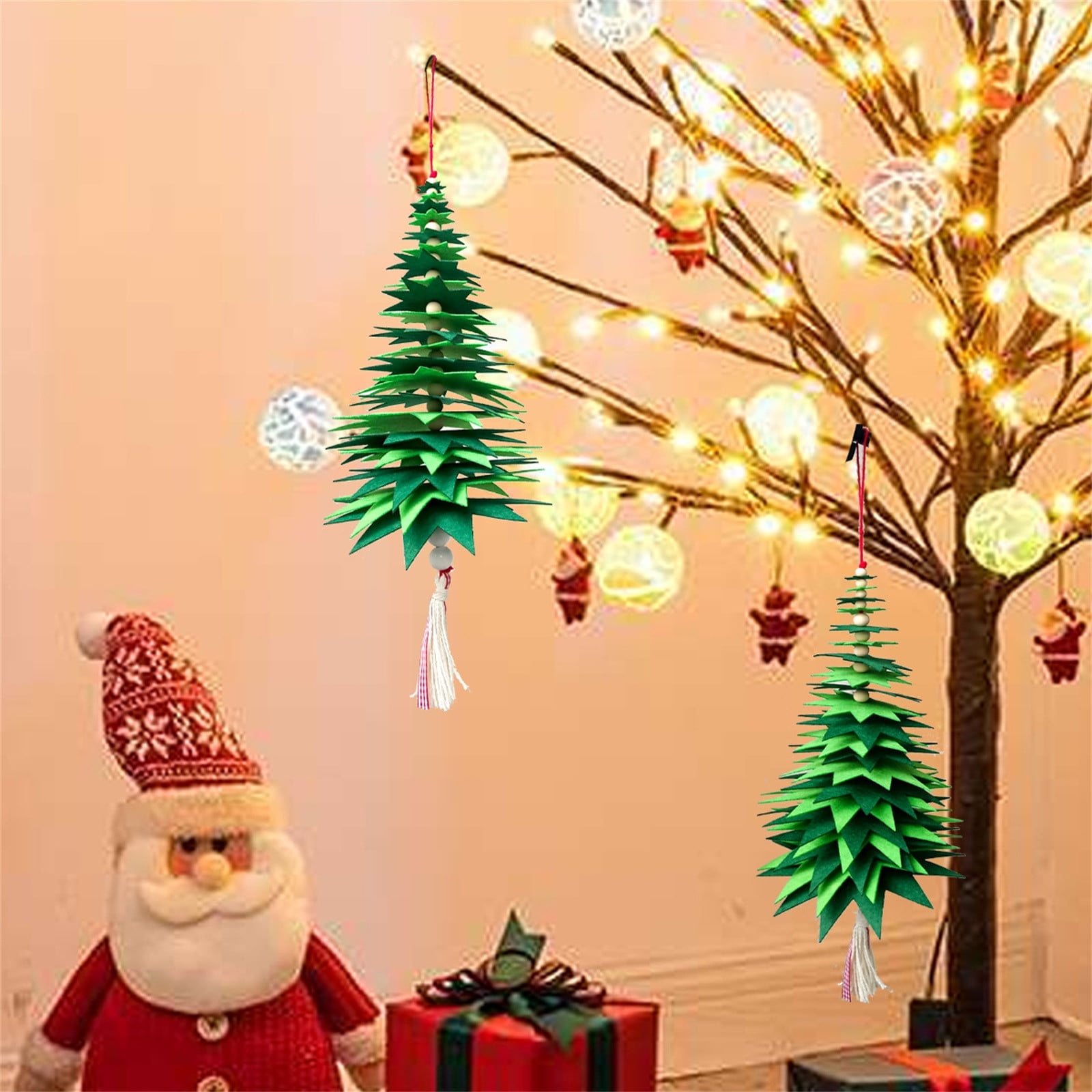 Rbckvxz Christmas Decorations Under Clearance, Christmas Tree Ornaments Christmas Gifts Bedroom Living Room Decoration Pendants, Christmas
