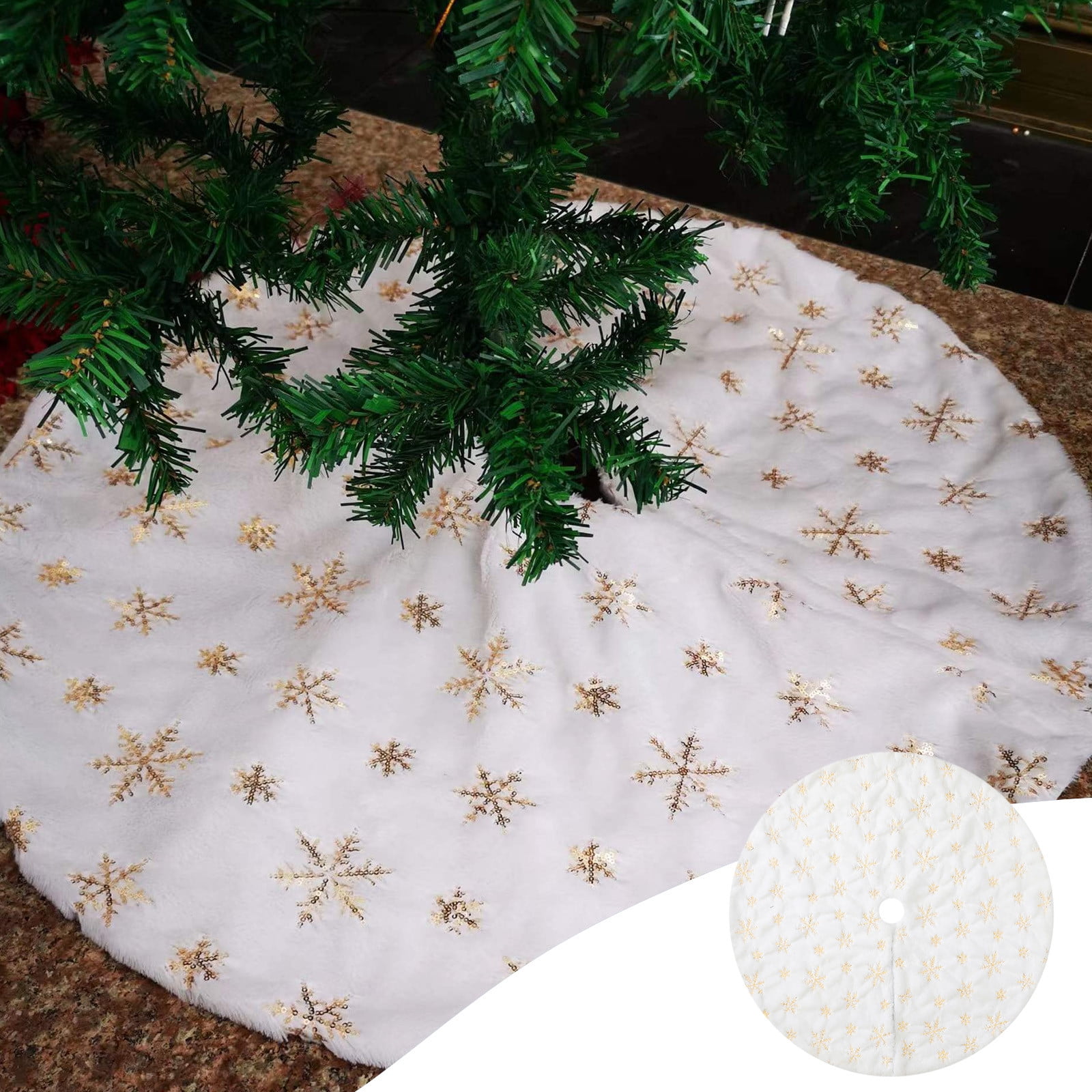 RBCKVXZ Christmas Tree Decorations on Clearance,Christmas Tree Skirt