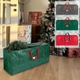 thumbnail image 1 of RBCKVXZ Christmas Tree Storage Bag - Fits Up to 5 Ft Xmas Holiday Tree, Zippered Bag, Carry Handles, Durable Waterproof Material, Protects Against Dust and Moisture, Green, 1 of 7