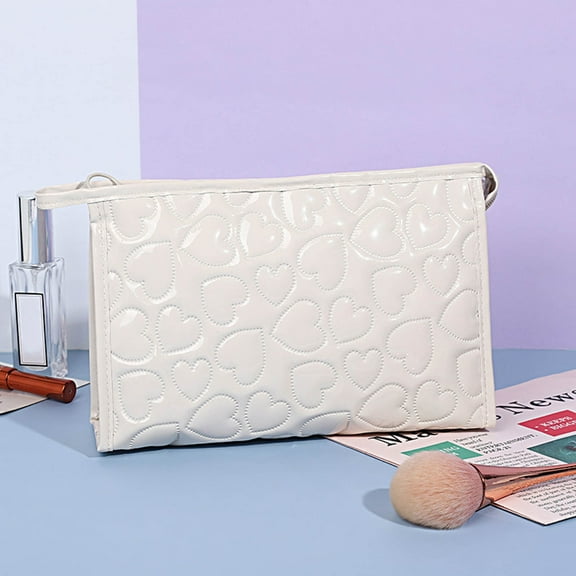 RBCKVXZ Cosmetic Bag Makeup Bag for Travel Pouch Travel Beauty Zipper Organizer Bag Gifts for Women, Washable Makeup Bag Toiletry Bag, Makeup Bag, On Clearance