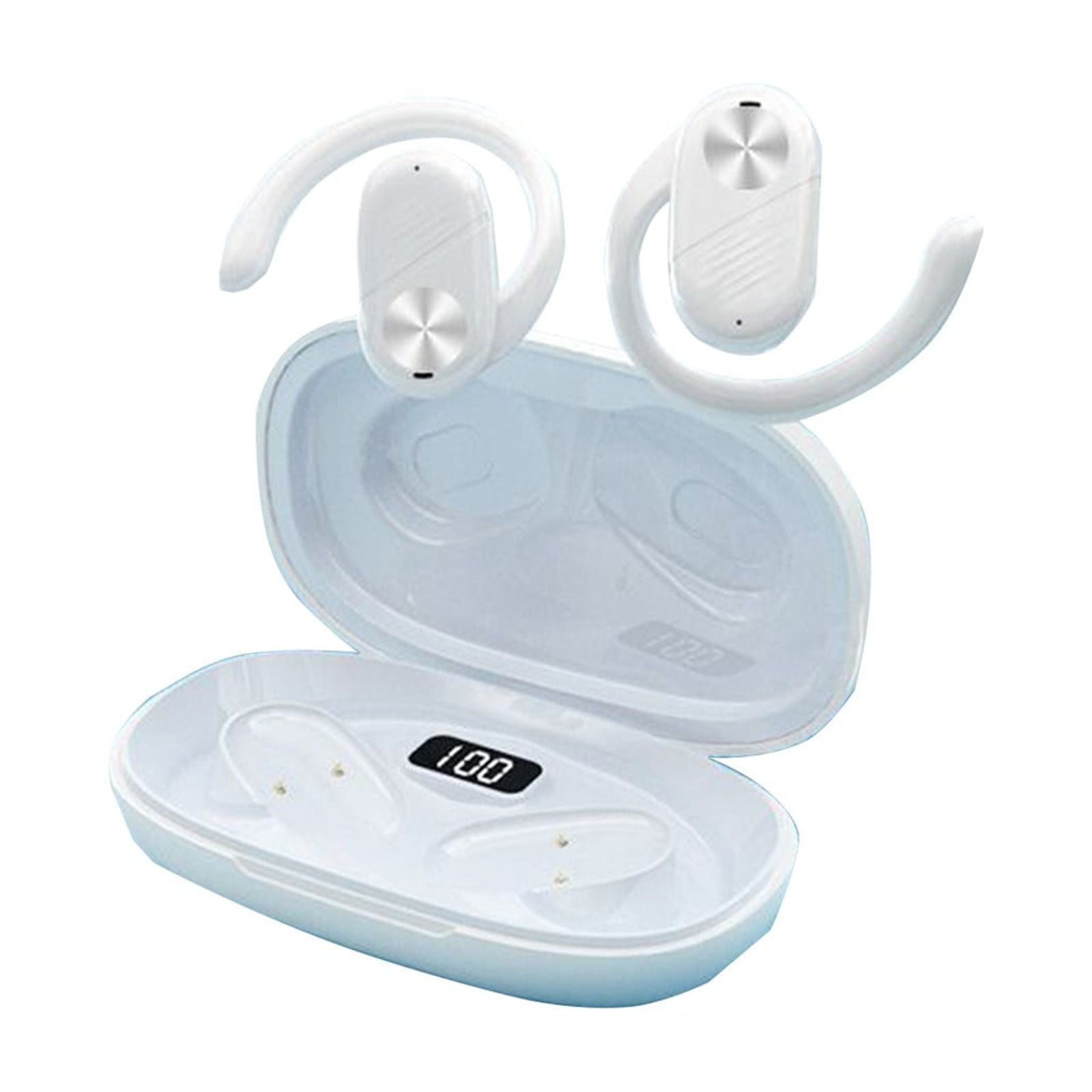 Wireless Bluetooth Earphone with Noise Reduction - 880 Ear Mounted - Black