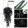 thumbnail image 1 of RBCKVXZ Fall Artificial Flowers - Black Thanksgivings Outdoor Hanging Vine Plants 29" Faux Hanging Wall Plants Fake Ivy Room Decor Home Garden Wedding Party Indoor Outdoor Decorations, 1 of 9