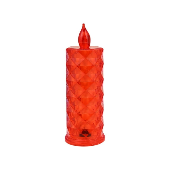 RBCKVXZ Flameless Candle Rose Pattern Refraction Projection LED Electronic Candle Atmospheric Night Light Table Decoration Imitation Crystal Lamp Marriage Proposal, Patio & Garden Decor
