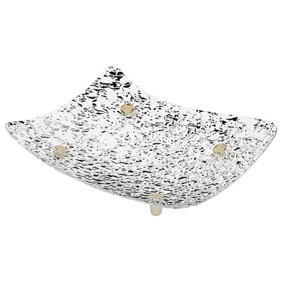 RBCKVXZ Fruit Glacier Pattern Fruit Coffee Table Dry Fruit Snack Display Tray, Kitchen Gadgets