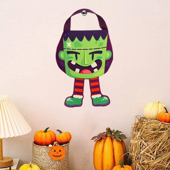 RBCKVXZ Halloween Candy Bag Spooky Themed Candy Pouch Halloween Goodie Bag Personalized Halloween Candy Bag