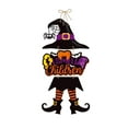 thumbnail image 1 of RBCKVXZ Halloween Decorations Indoor Outdoor, Halloween Door Sign Hanging Pandent, Pumpkins, Ghost Decorations Interior And Exterior Patio Ornaments, Fall Decor for Home, 1 of 6