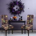thumbnail image 1 of RBCKVXZ Halloween Dining Chair Cover, Stretch Kitchen Chair Cover, Washable Dining Chair Cover, Chair Slipcovers Protective, for Home, Restaurant, Banquet (Gray), 1 of 6