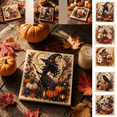 thumbnail image 1 of RBCKVXZ Halloween Ghost Pearl Art DIY Kit, Ghost Painting Craft Kit with Crystal Pearl Beads, Cute Pumpkin Lantern Art for Halloween Home Wall Decor, Fall DIY Gift, 1 of 8