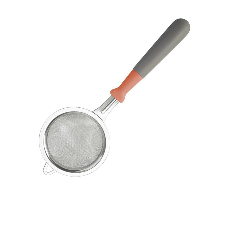 RBCKVXZ Kitchen Gadgets Under $5.00 Clearance,Clearance,Plastic Handle,  Stainless Steel Spoon, Mesh Filter, Durable 304 Stainless Steel Skimming
