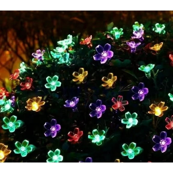 RBCKVXZ LED Bubble Ball Light String Solar Colored Lights Outdoor Camping Lights Courtyard Decorative Flashing Lights, Patio & Garden Decor