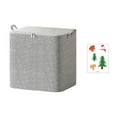 thumbnail image 1 of RBCKVXZ Large Clothes Storage, 150L Storage Bag Storage Containers Storage Bin Box with Handle Blanket Organization for Bedroom Closet Comforter Sheets Pillow Zipper Foldable (Beige), 1 of 6