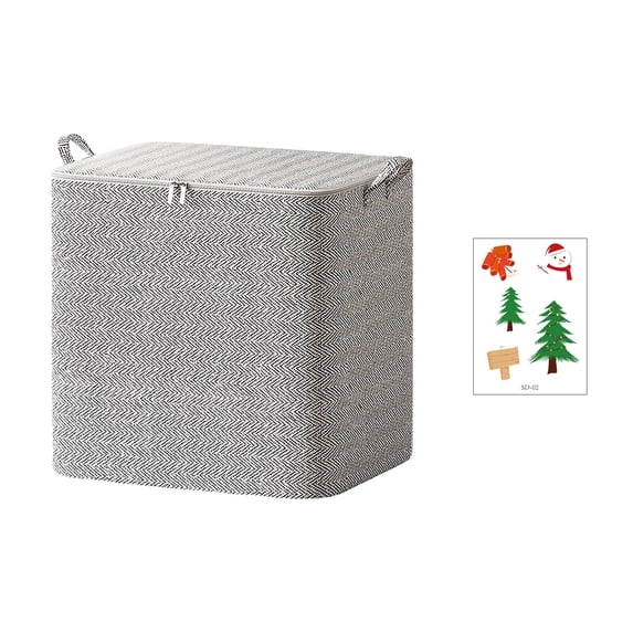 RBCKVXZ Large Clothes Storage, 150L Storage Bag Storage Containers Storage Bin Box with Handle Blanket Organization for Bedroom Closet Comforter Sheets Pillow Zipper Foldable (Beige)