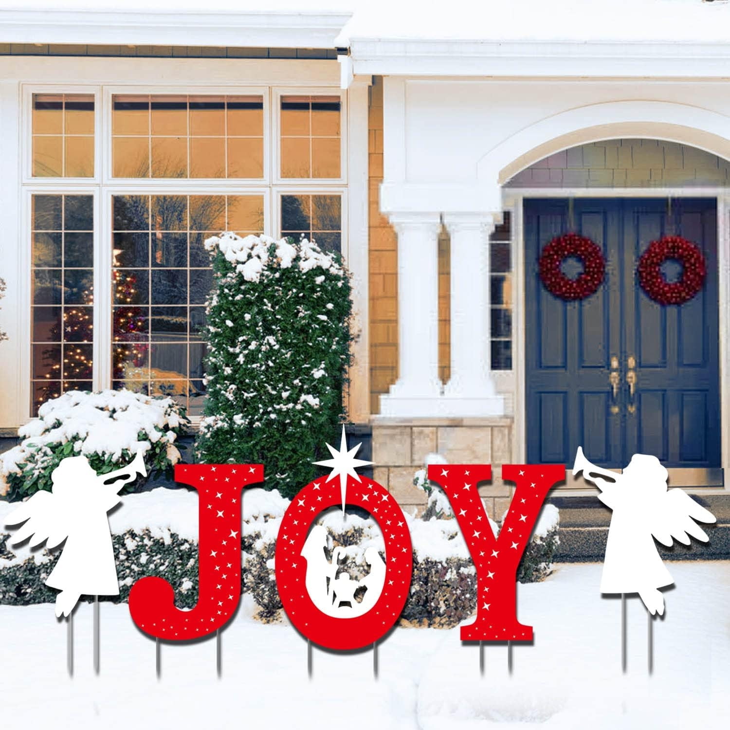 RBCKVXZ Outdoor Christmas Decorations on Clearance,Outdoor Christmas