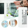 thumbnail image 1 of RBCKVXZ Personal Air Conditioner, 3-in-1 Cooling Fan with Humidifier Mist and Soft-Glow Night Light, Small Portable Indoor Evaporative Cooler for Home Desk, 1 of 9