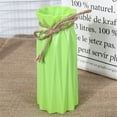 thumbnail image 1 of RBCKVXZ Plastic Flower Vase for Home Decor, Modern 6.9" Tall Decorative Vases for Flowers - Shelf, Table Centerpieces, Kitchen Decor for Room Bedroom Office Wedding (Green), 1 of 7