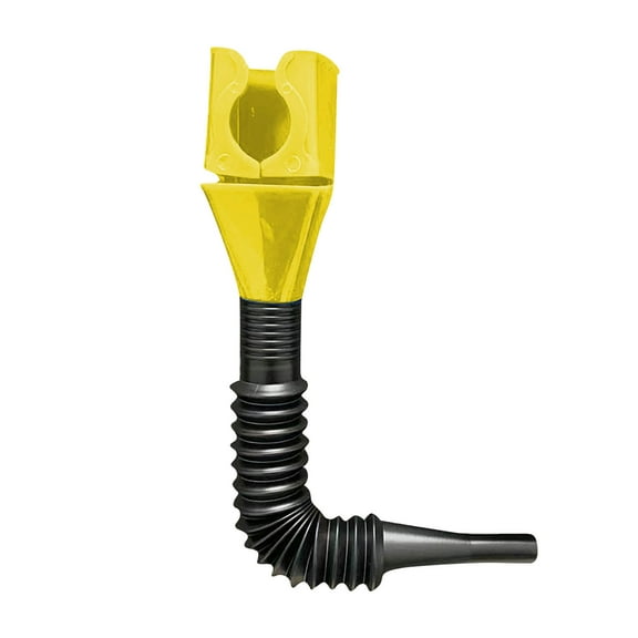 RBCKVXZ Retractable Auto Fuel Funnel, All Purpose Automotive Funnels, Plastic Flexible Funnel Petrols for Cars and Motorcycles, Flexible Draining Tool Snap Funnel Oil Funnel (1,Yellow)