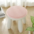 thumbnail image 1 of RBCKVXZ Round Seat Cushion 14-Inch Non-Slip Breathable Stool Cushion Cover for Dining, Kitchen, Office Chair Pads (Pink), 1 of 5