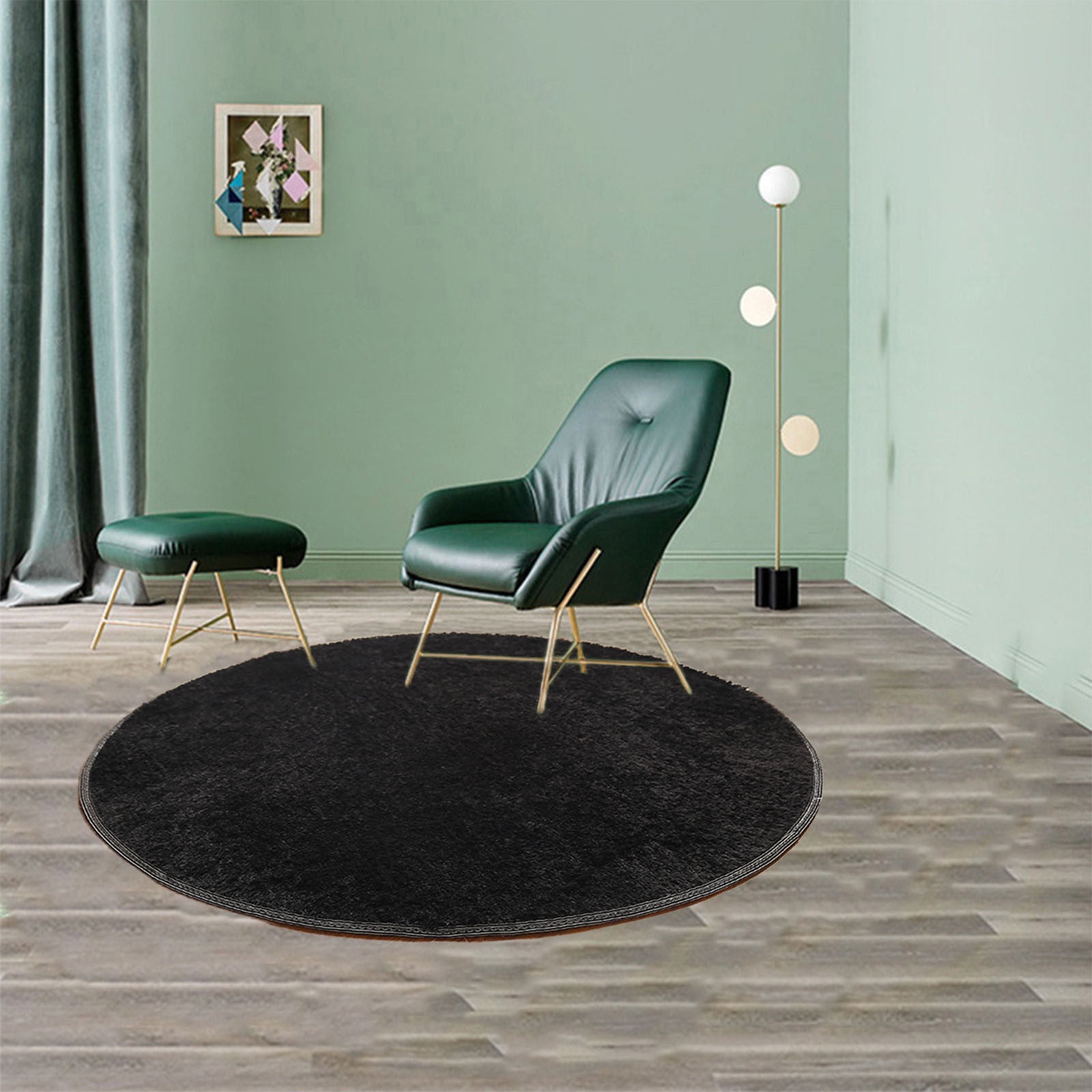 Short Hair Rug Summer Savings Clearance items Home Deals! RBCKVXZ Round Short Hair ...