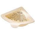 thumbnail image 1 of RBCKVXZ Sink Strainer Basket, 2025 Upgraded Sink Corner Rack, Triangular Sink Drainer Basket, Automatic Dumping Corner Sink Trash Catcher for Kitchen Bathroom (Beige), 1 of 6