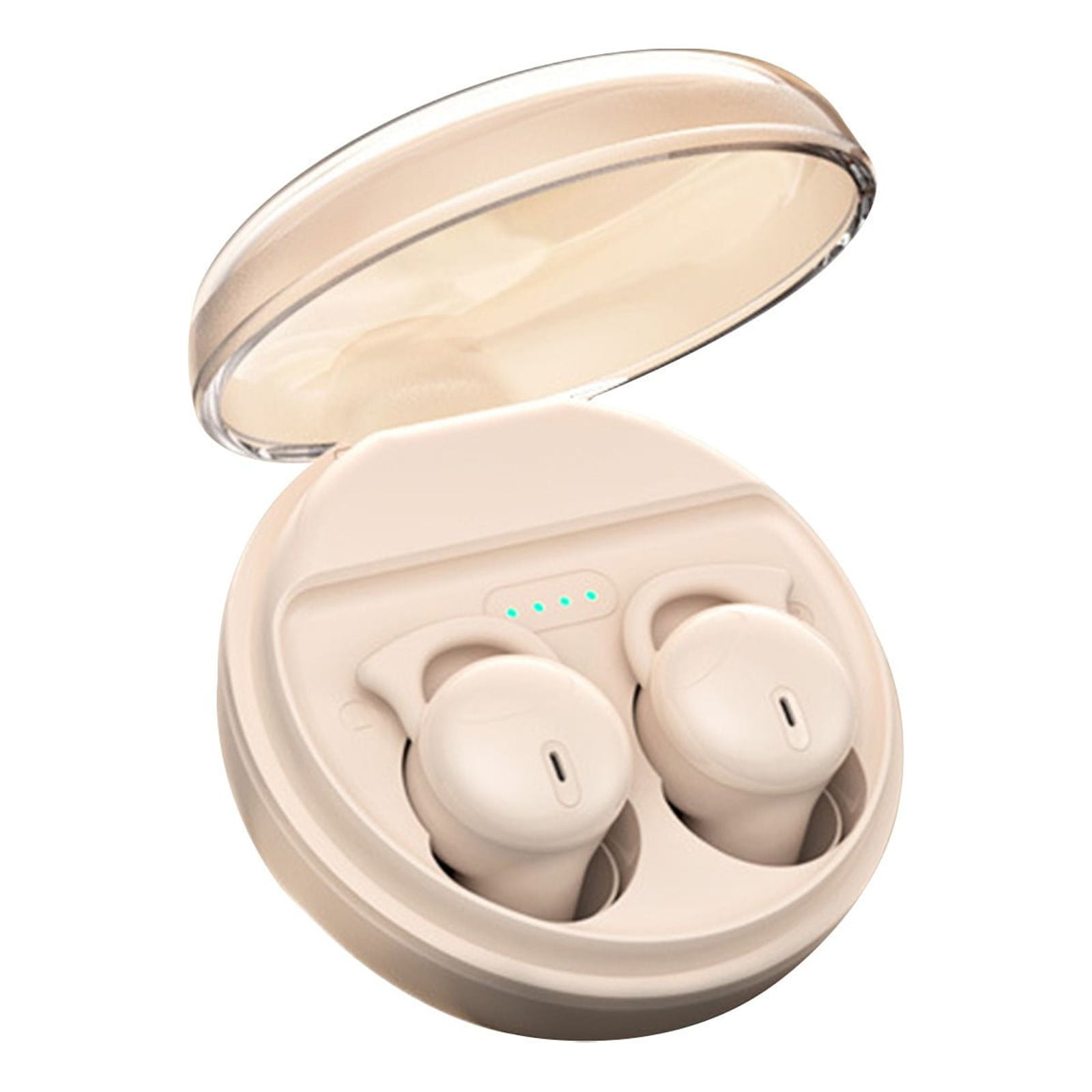 RBCKVXZ Sleep Earbuds Wireless Bluetooth Headset Bluetooth 5.3 Mini In Ear Microphone Wearable Earphones for Sleeping Birthday Gifts on Clearance, Pink