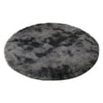 thumbnail image 1 of RBCKVXZ Soft Round Area Rug for Bedroom, Fluffy Circle Rug for Kids Girls Baby Room Indoor, Super Soft Circle Rug, Cute Shaggy Carpet for Children Living Room, 31.5 Inch Dark Gray, 1 of 7