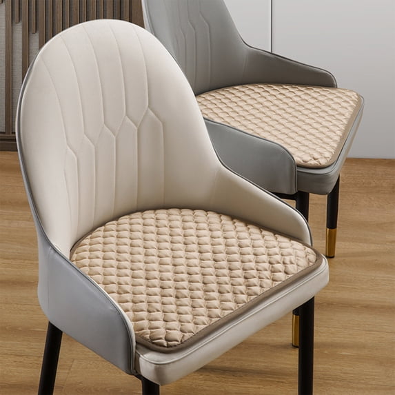 RBCKVXZ Thicken Dining Chair Cushion, 17" x 16" Comfortable and Breathable Pads for Dining Room, Kitchen Table, Office Desk, Rocking Chairs, U-Shaped, Machine Washable