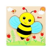 RBCKVXZ Three-dimensional Colored Early Childhood Education Puzzle Toys,Three-dimensional Puzzles,Tools for Home,Under $5.00 Clearance