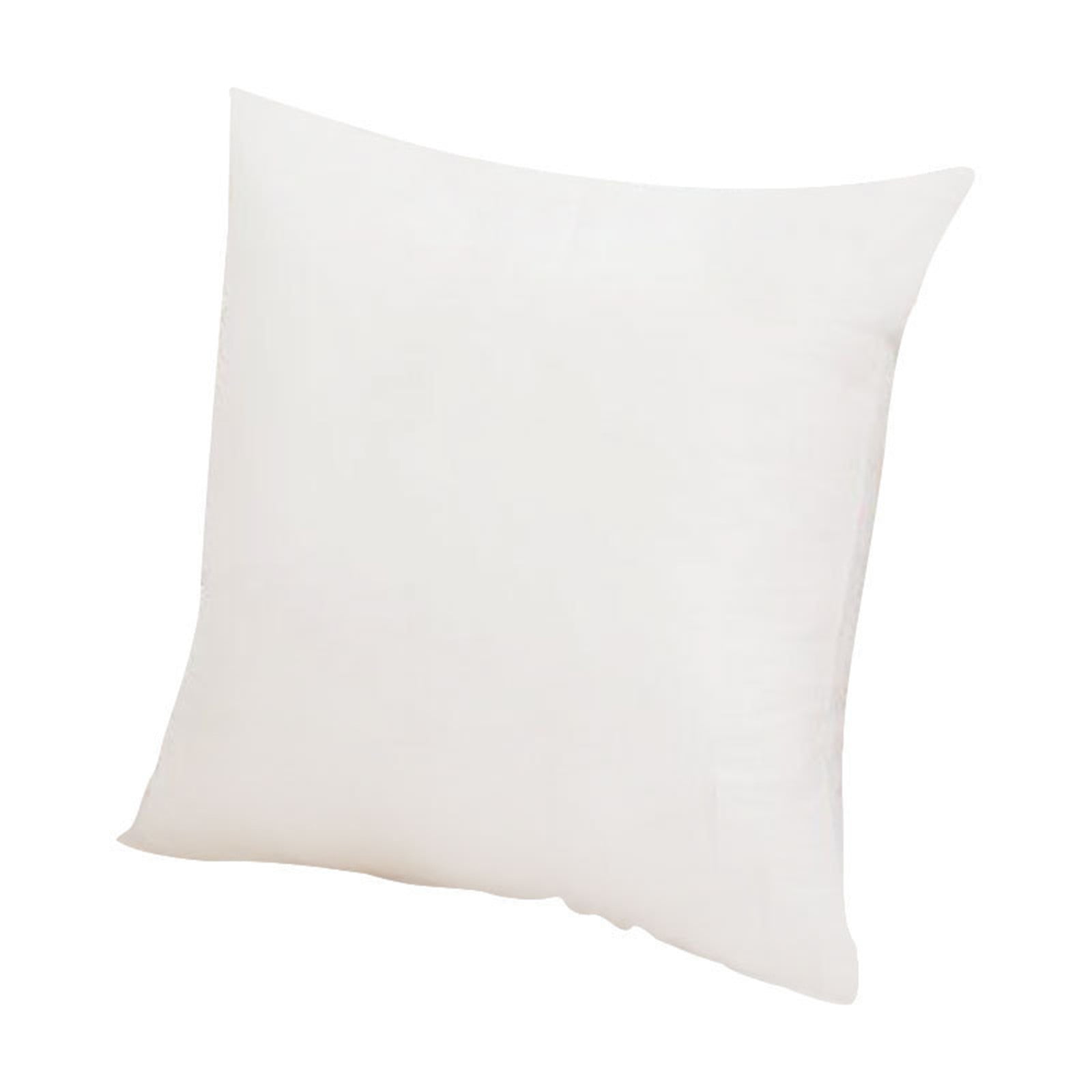 RBCKVXZ Throw Pillow Inserts, (White, 18x18) Lightweight Down Non-woven Pillow, Couch Cushion, Sham Stuffer, Machine Washable